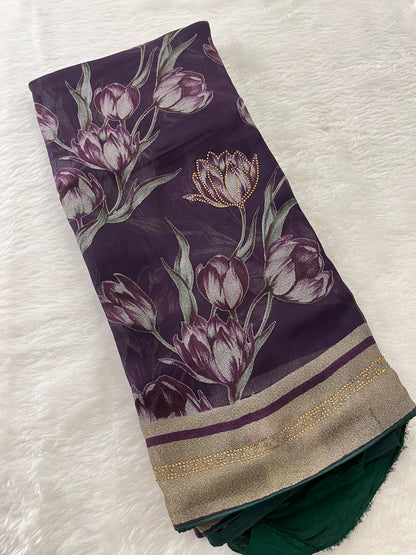 M14-Printed Chiffon