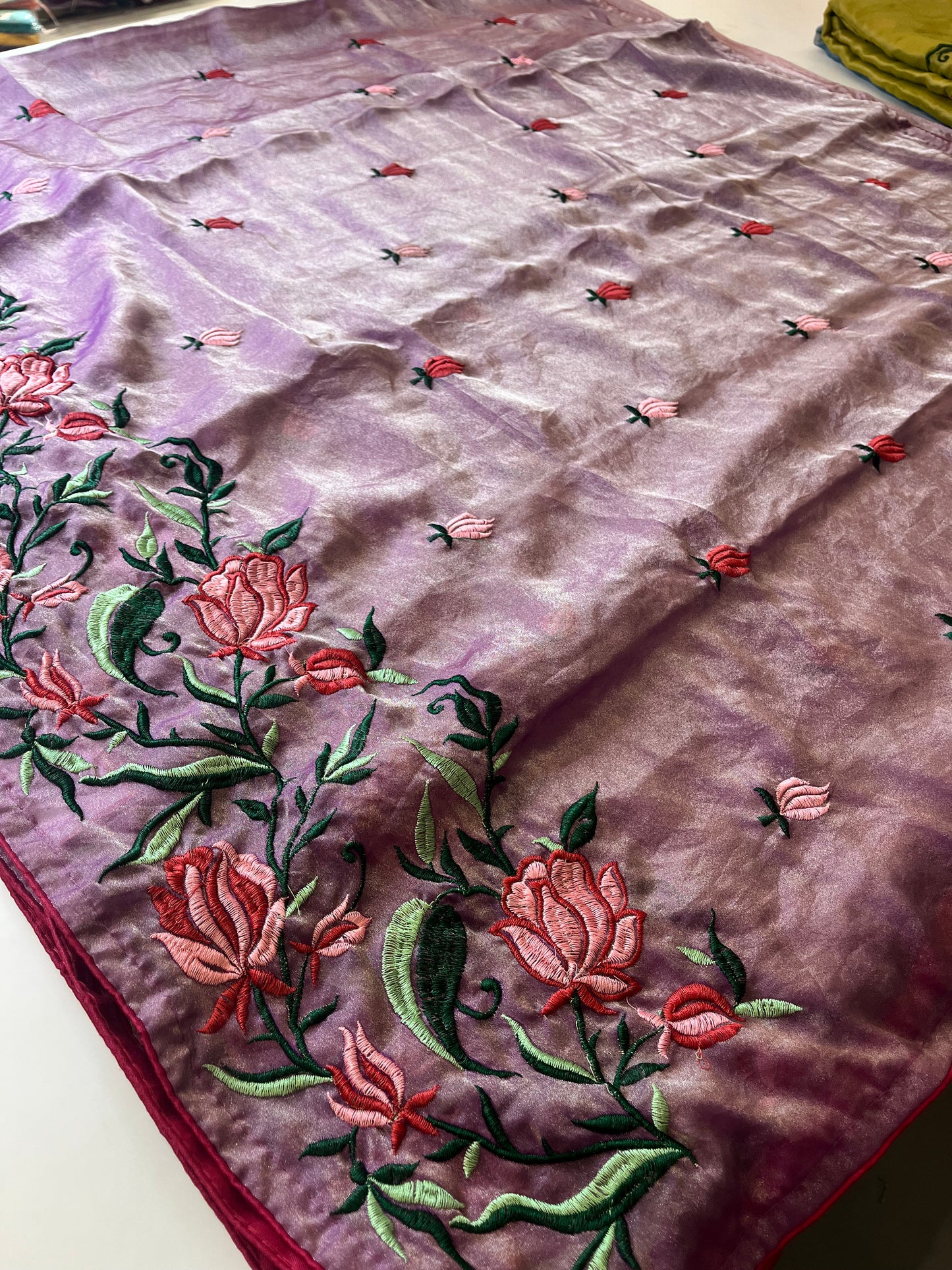 Designer Simmer Fancy Saree