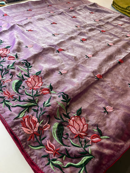 Designer Simmer Fancy Saree