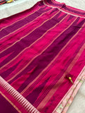 Ikkat Print Crape Chiffon-M26