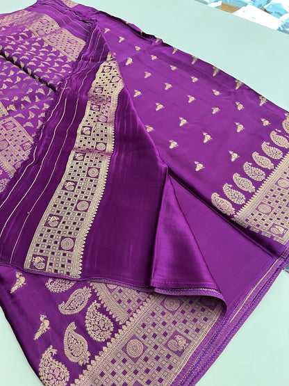 Pure Banarsi Satin Silk