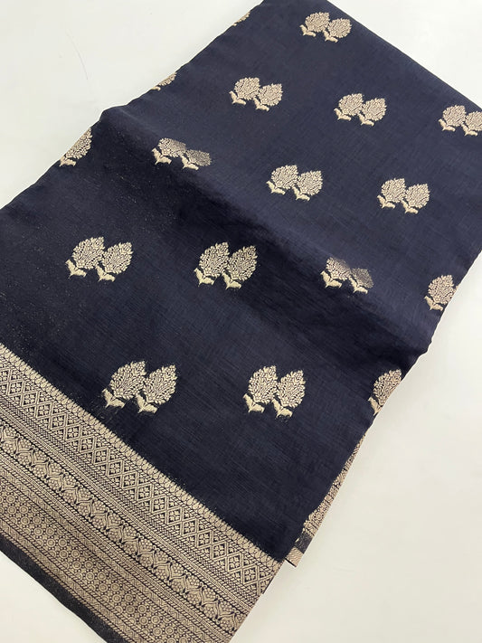Linen Fancy Saree