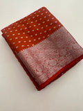 Tussar silver butties -AU3
