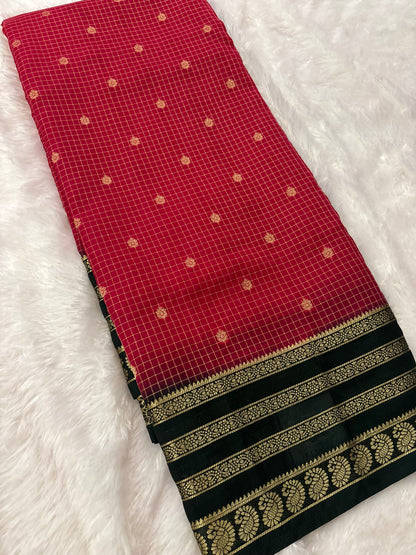 Semi Mysore Silk-M18