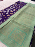 Banarsi Viscose Fancy Saree-JU12
