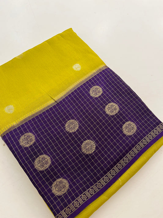 Banarasi designer crape
