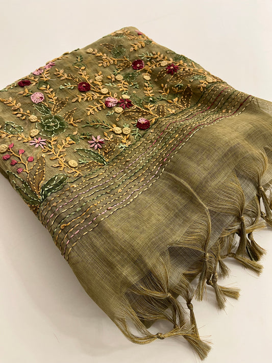 Linen Embroidery Fancy