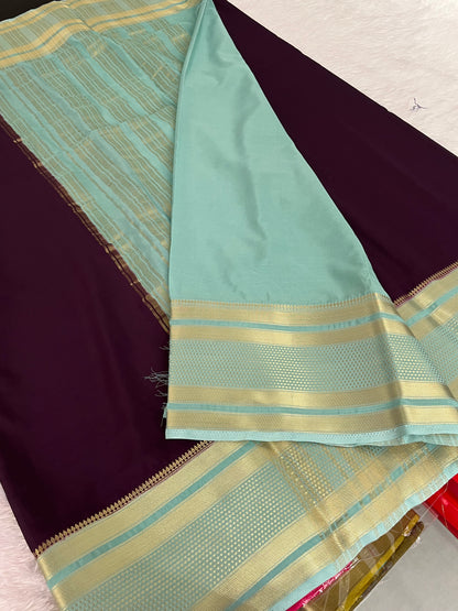 Semi Crepe Mysore Silk