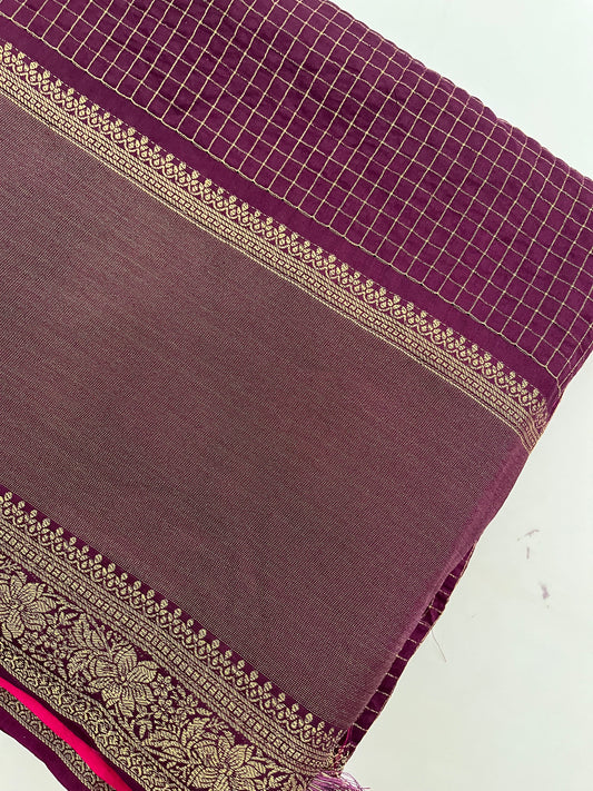 Ju 12 Banarasi Crepe