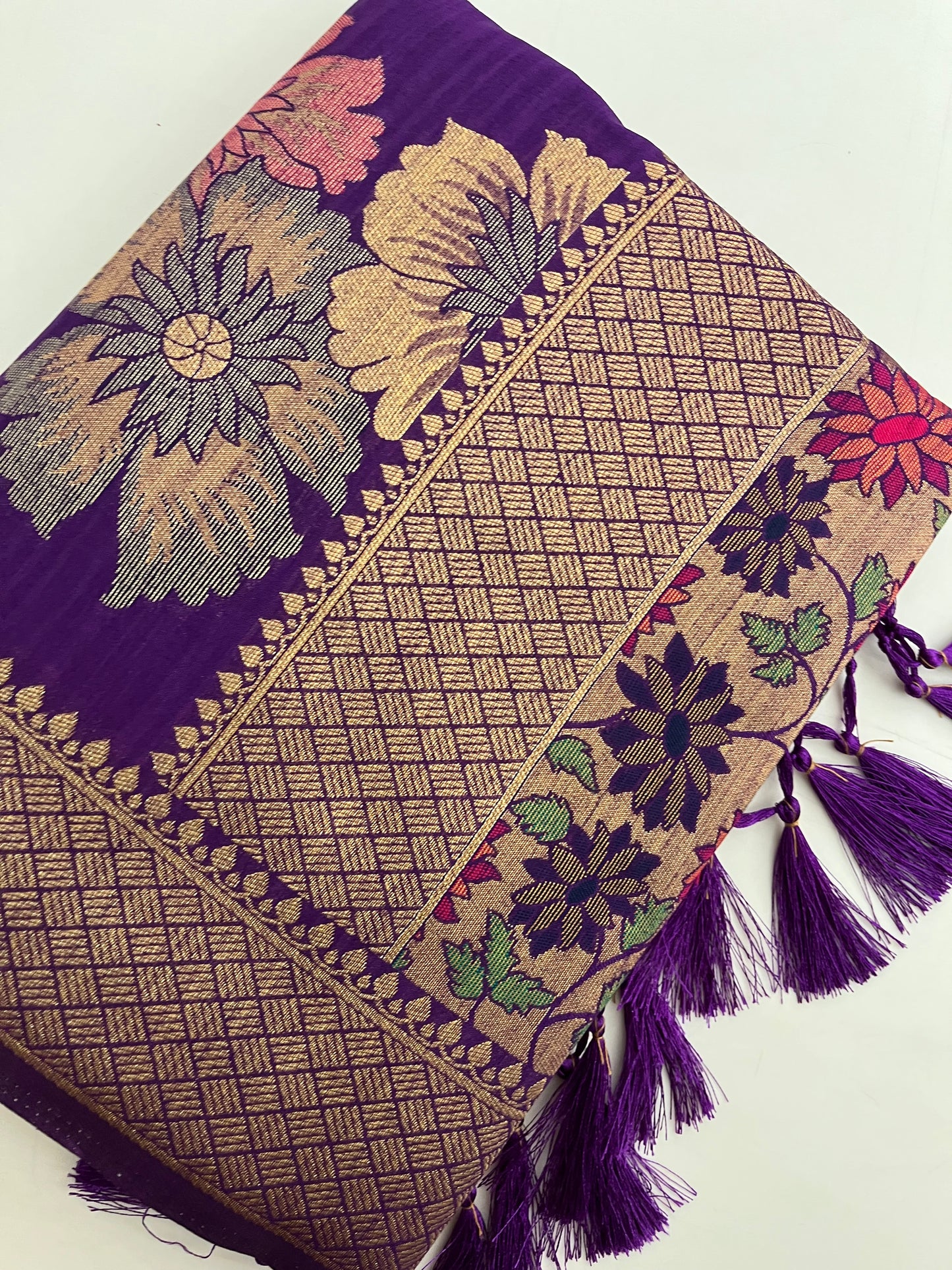 Tussar Silk Saree