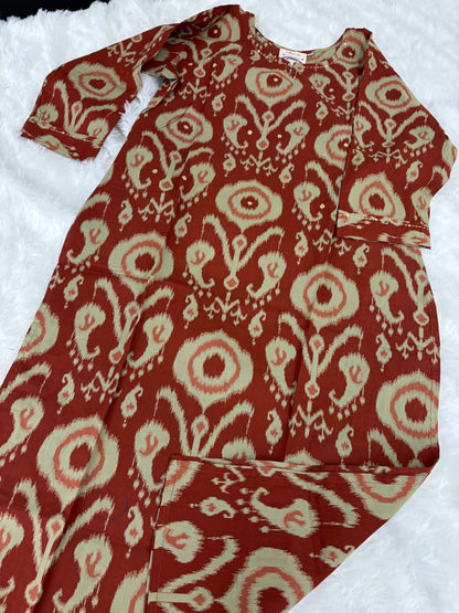 SUPER HIT PRINTS WITH MIRROR KATA WORK ON IT