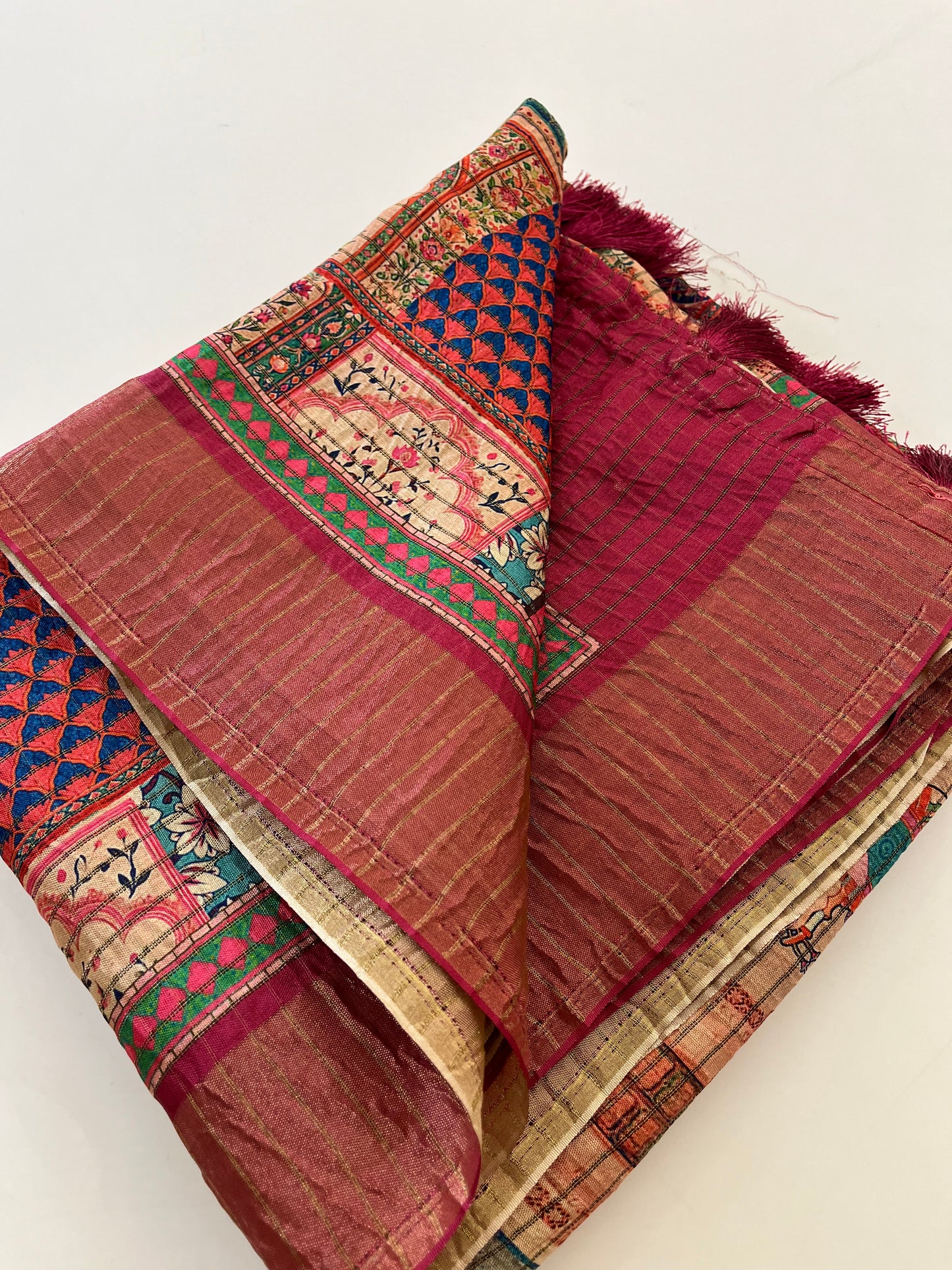 Crush Tussar Printed