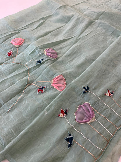 Soft organza designer fancy