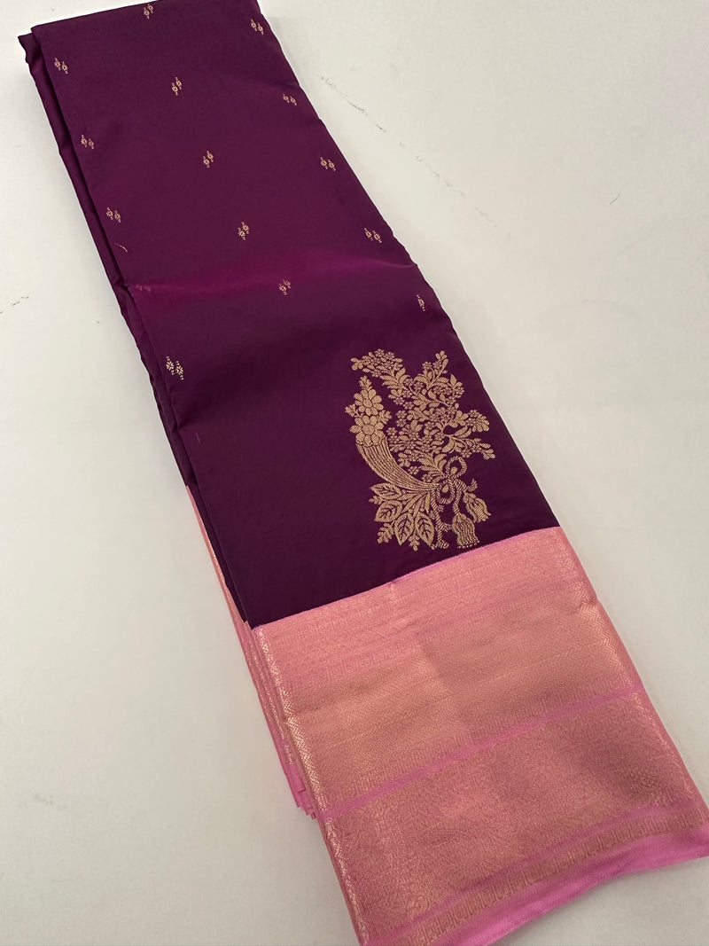 Semi Kanchi Silk Saree