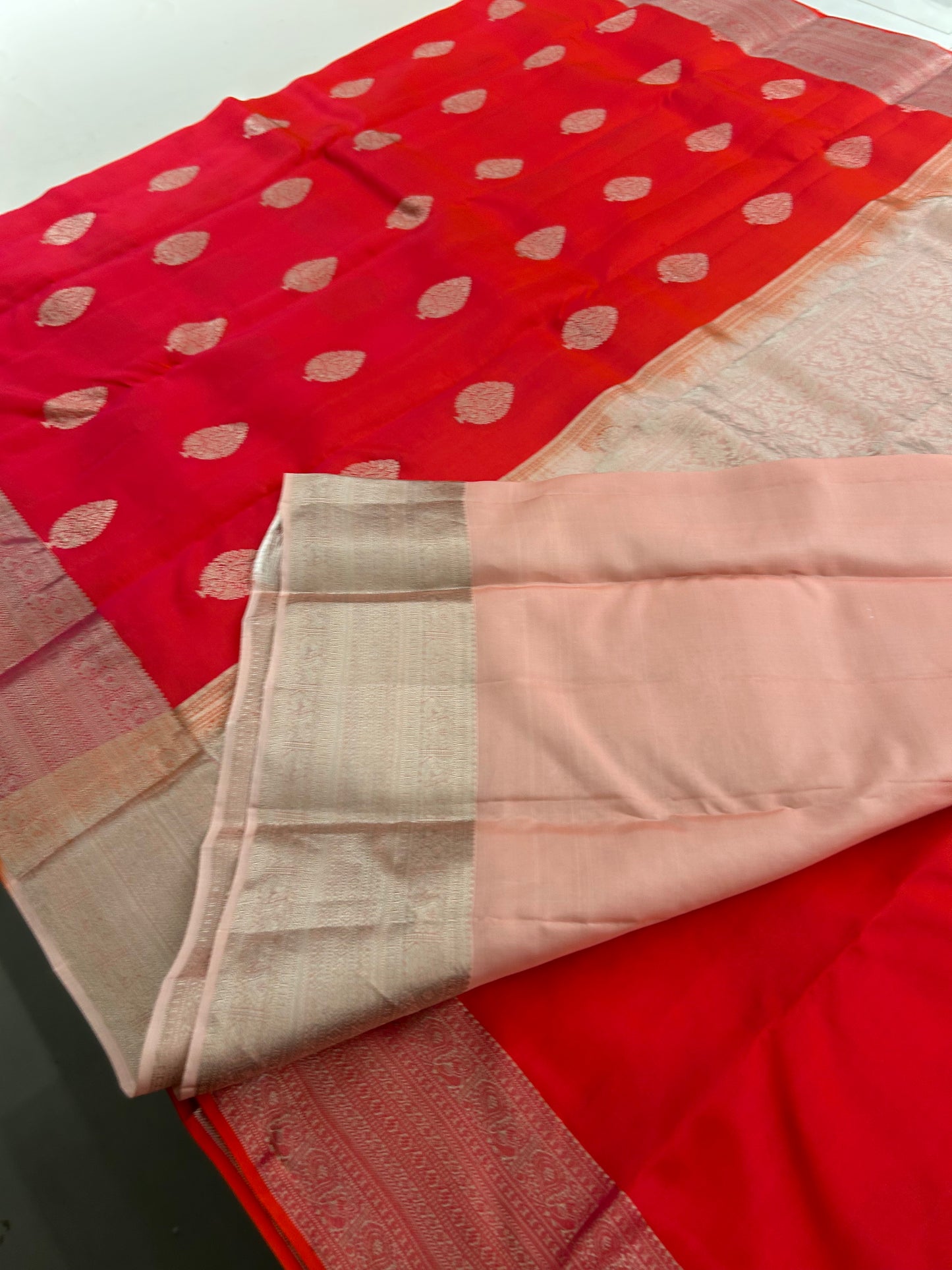 Pure mix silk saree