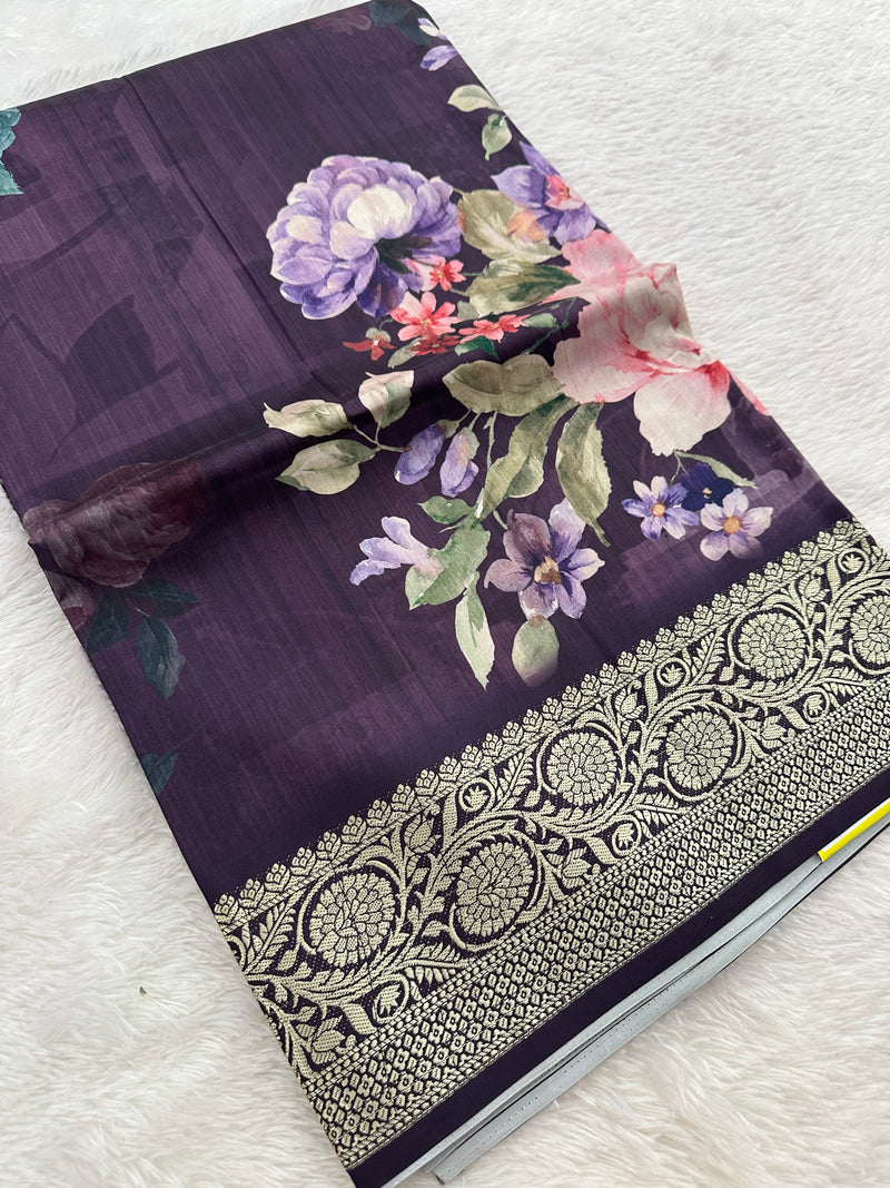 Semi Viscose Digital Prints -JU6
