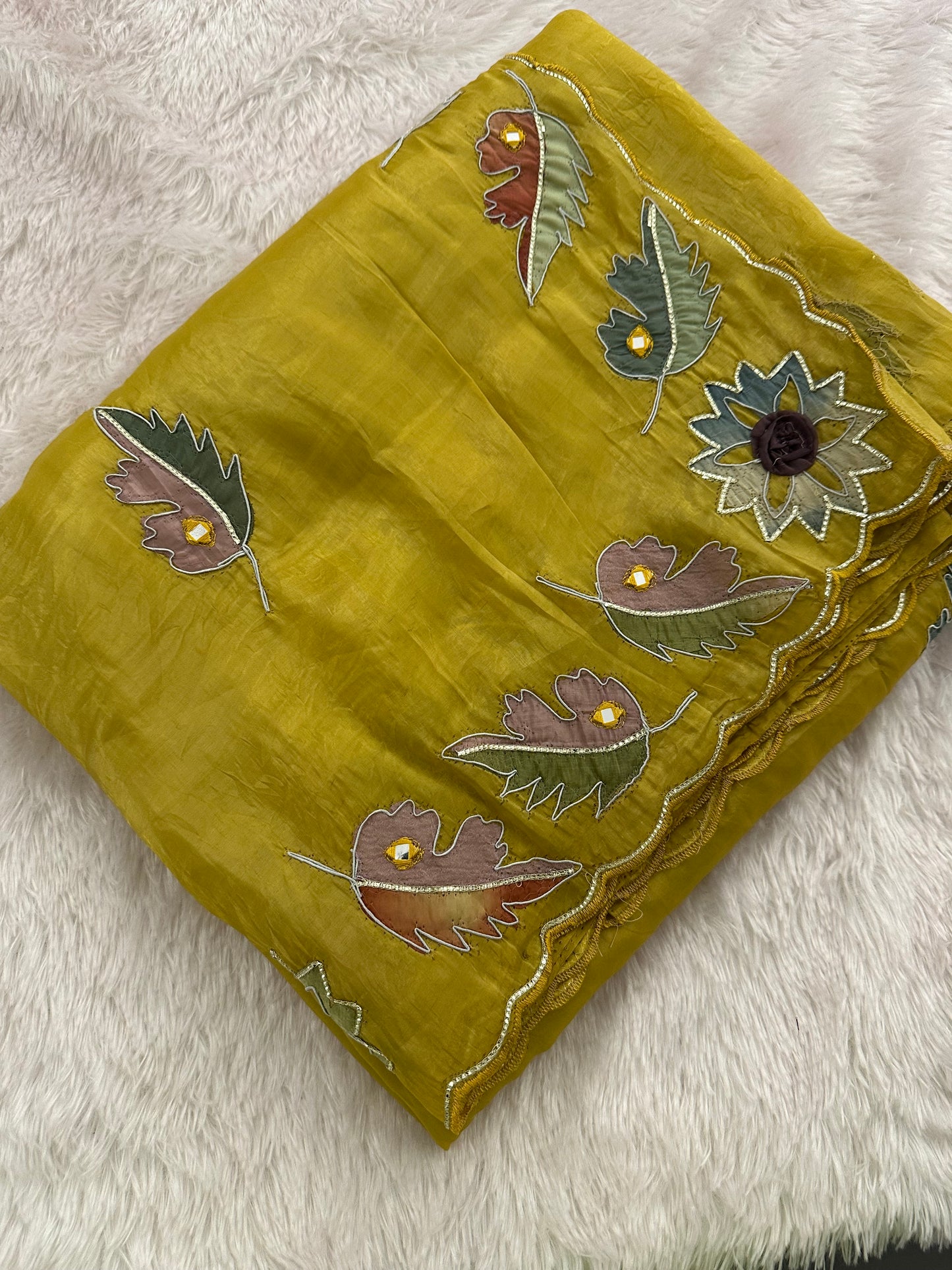 NEW PASTEL ORGANZA DESIGNER SAREE