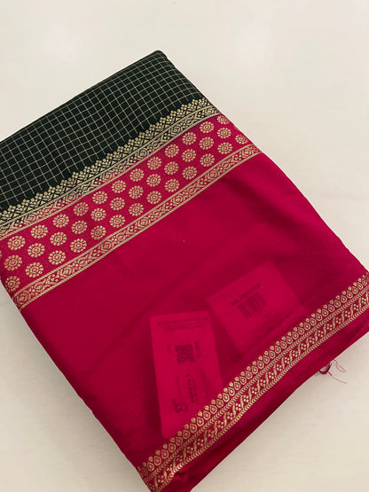 Designer crape silk