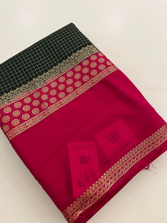Designer crape silk