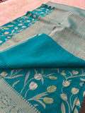 Tulips Linen Premium Saree-M13