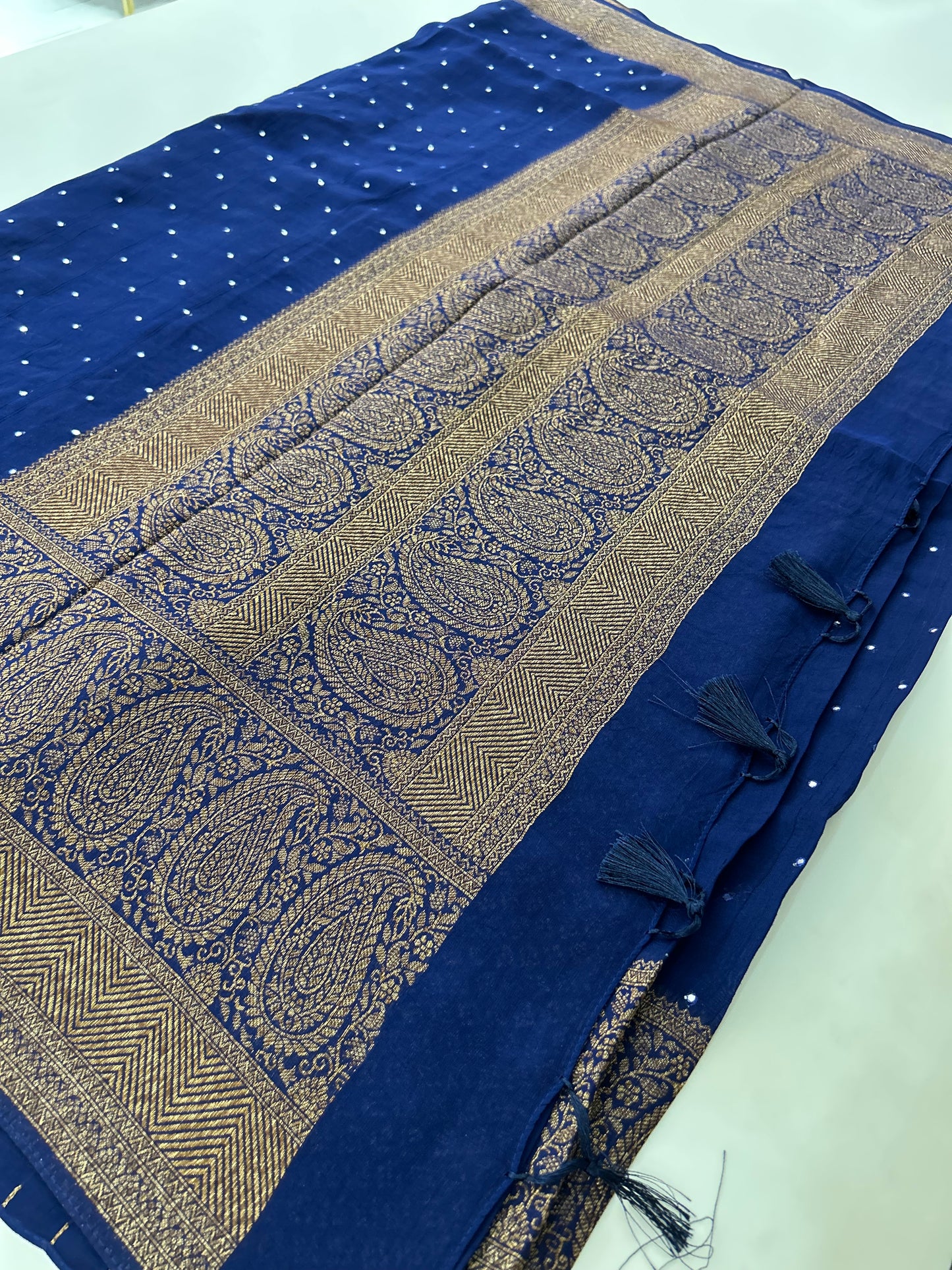 JUTE TUSSAR PREMIUM WITH MIRROR WORK-22