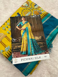 Pichwai Silk Printed-JU3