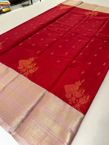 Semi Kanchi Silk Saree