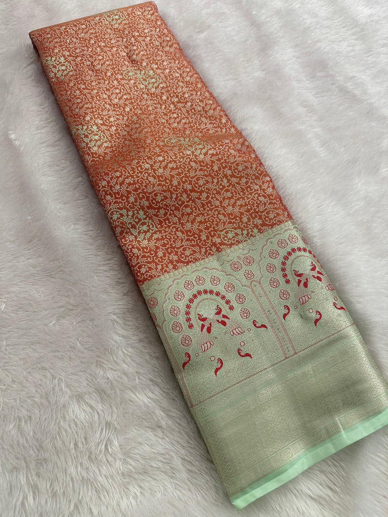Semi Kuttu Silk Saree-M1