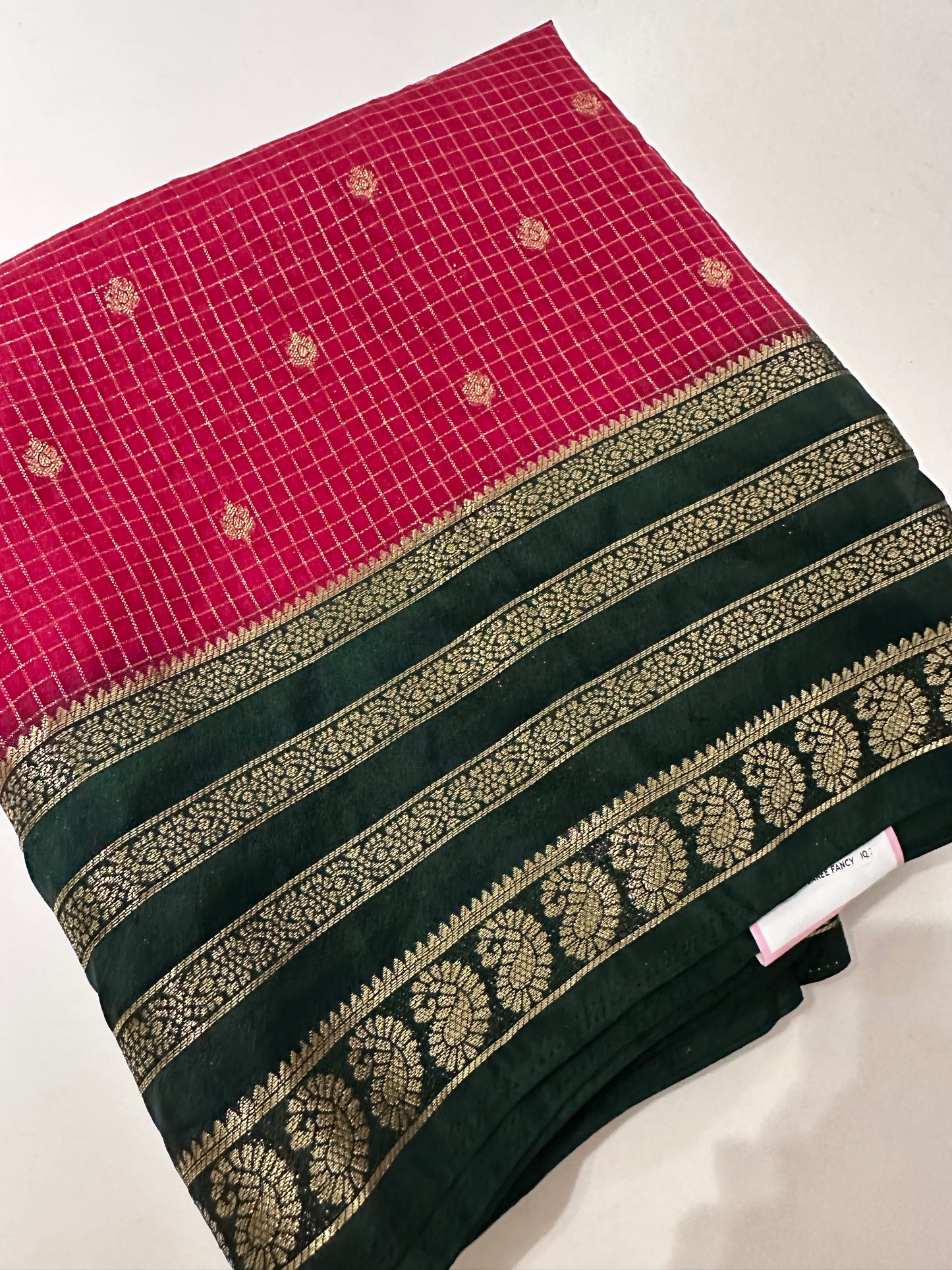 Mysore crape Fancy Saree-M28