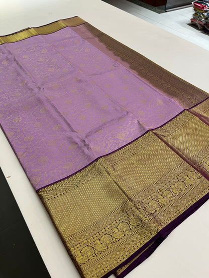 Pure Brocade Kanchi silk