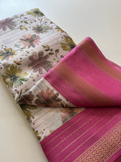 Floral Crape Chiffon