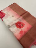 Viscose Digital Print Saree-J29