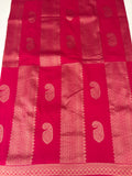 PINK TUSSAR DESIGNER SAREE-J25