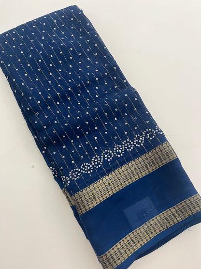 Tussar Silk Print