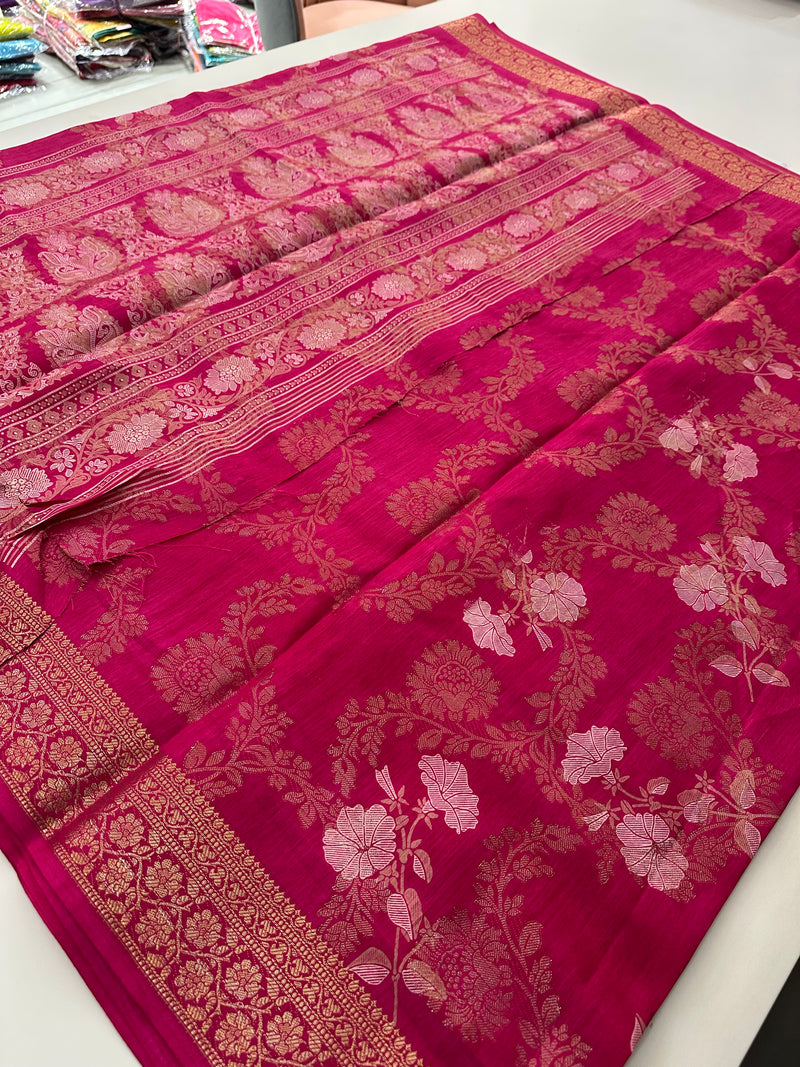 Tussar Fancy New Prints-J18