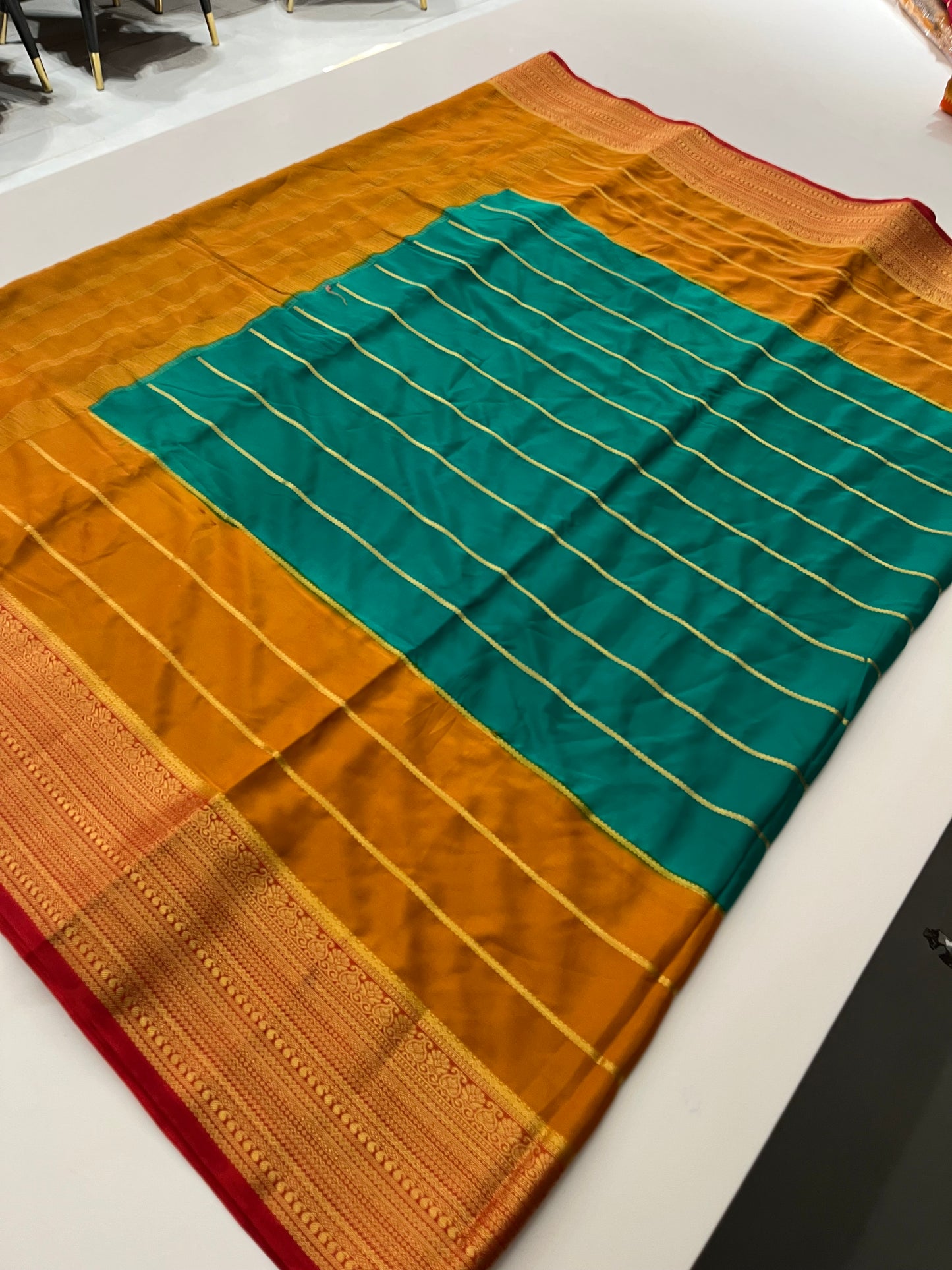 412 SEMI MYSORE SILK SAREE✨✨