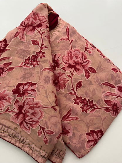 Premium Chiffon Brosso
