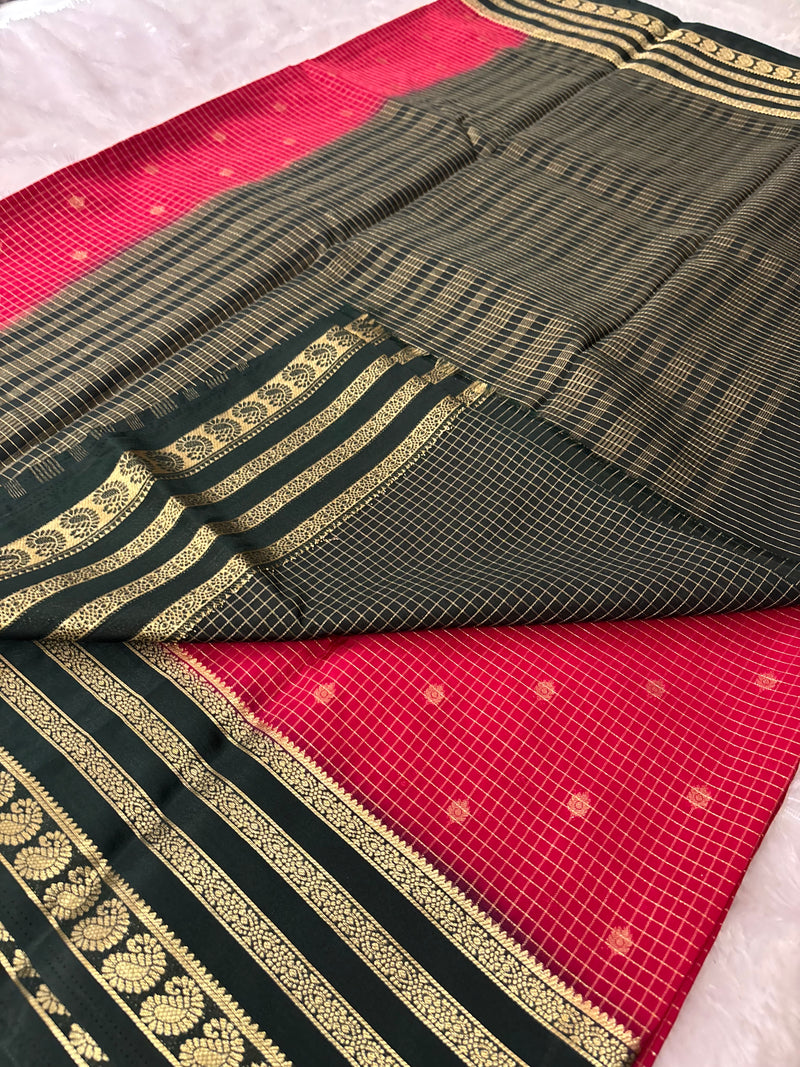 Semi Mysore Silk-M18