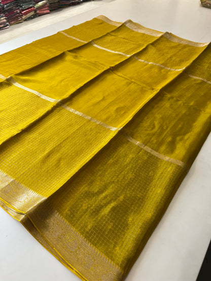 Banarasi Crape Checks