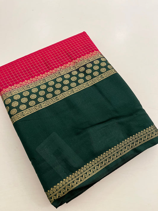 Designer crape silk