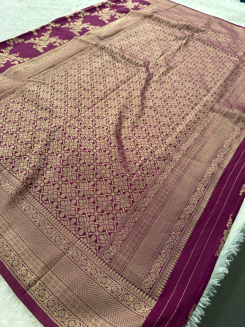 Banarsi Crape Silk-JU8