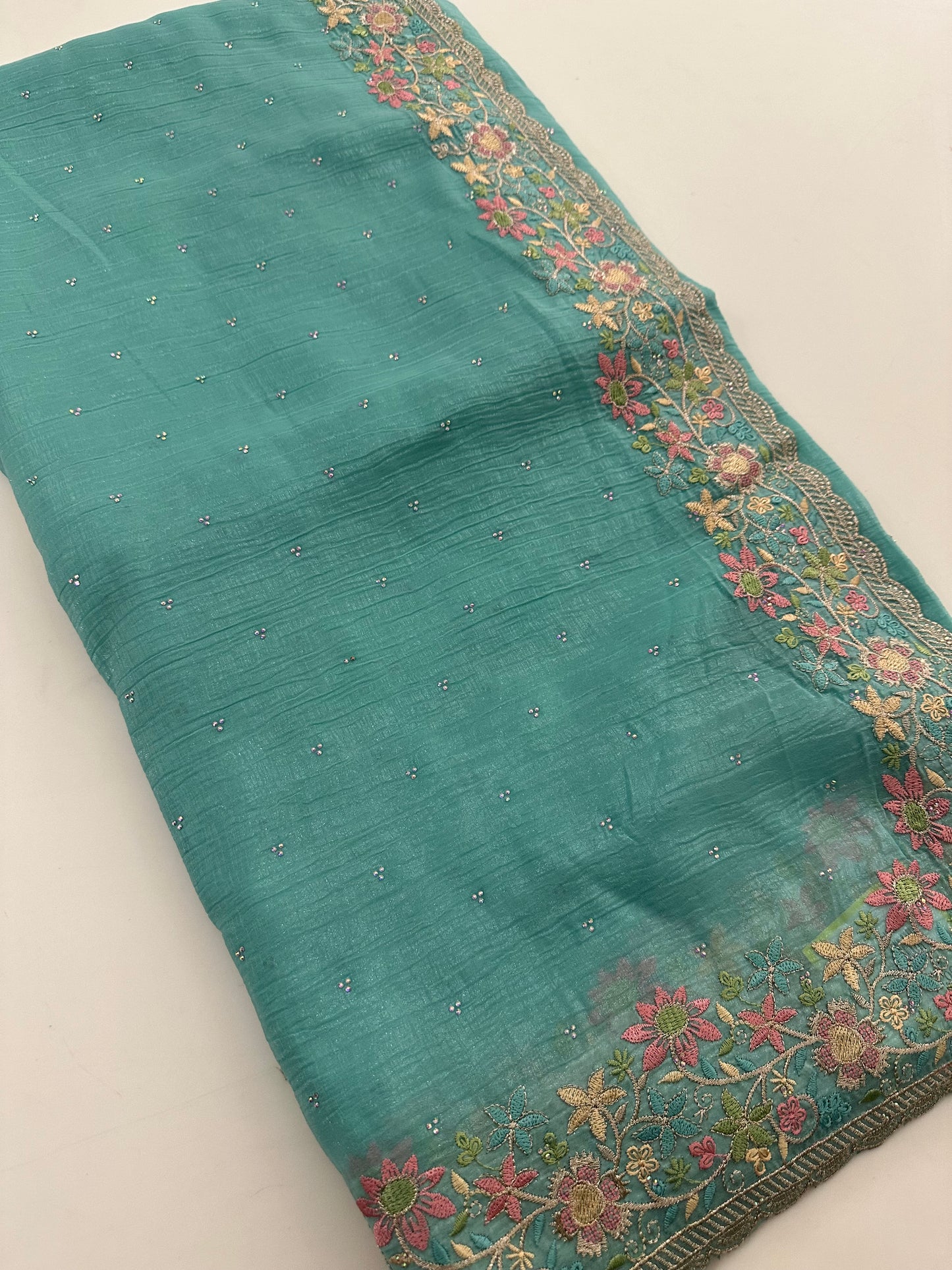 Organza Work Saree-M30