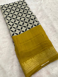 Crape Chiffon Saree-J5