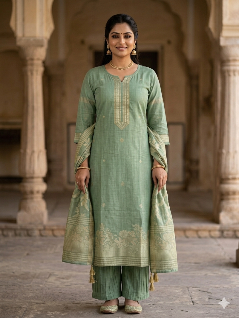 JAMDHANI 3PC Set