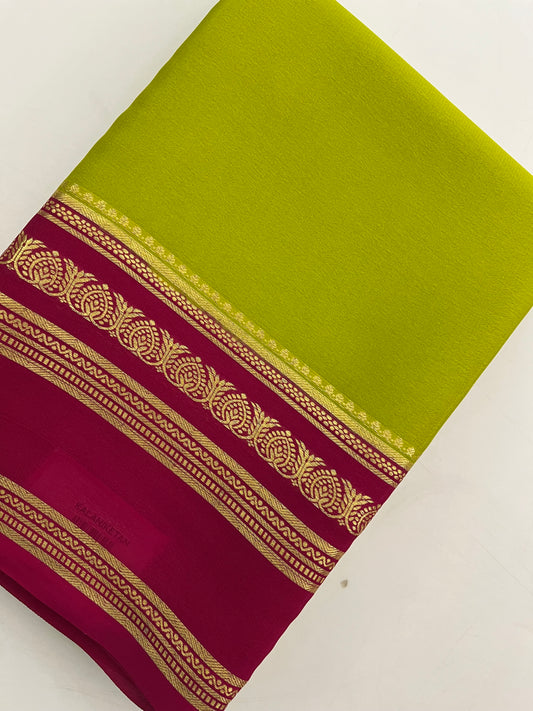 80 GSM Pure Crepe Mysore Silk