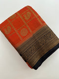 New collection in South Cotton Silk sarees for Varmahalaxmi with contrast matching blouse piece🌹-AU3