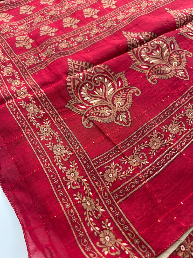 Mul Cotton Saree -JU30