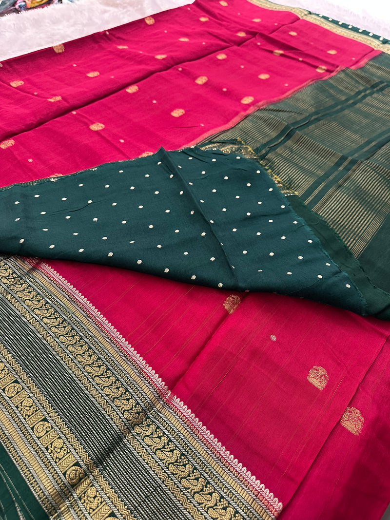 Fancy Tussar Silk Saree-JU13
