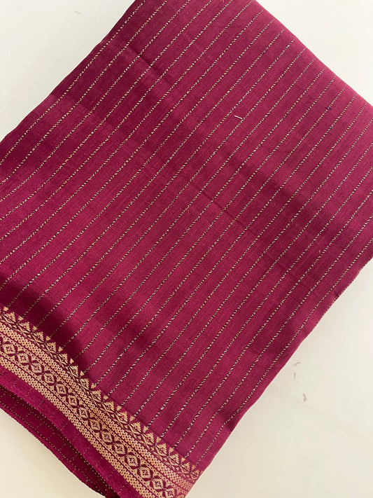 Tussar Zari Lines