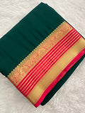 Semi Mysore Crape Fancy-JU4